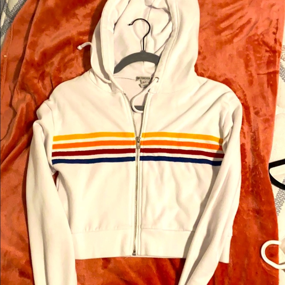 Crop top hoodie